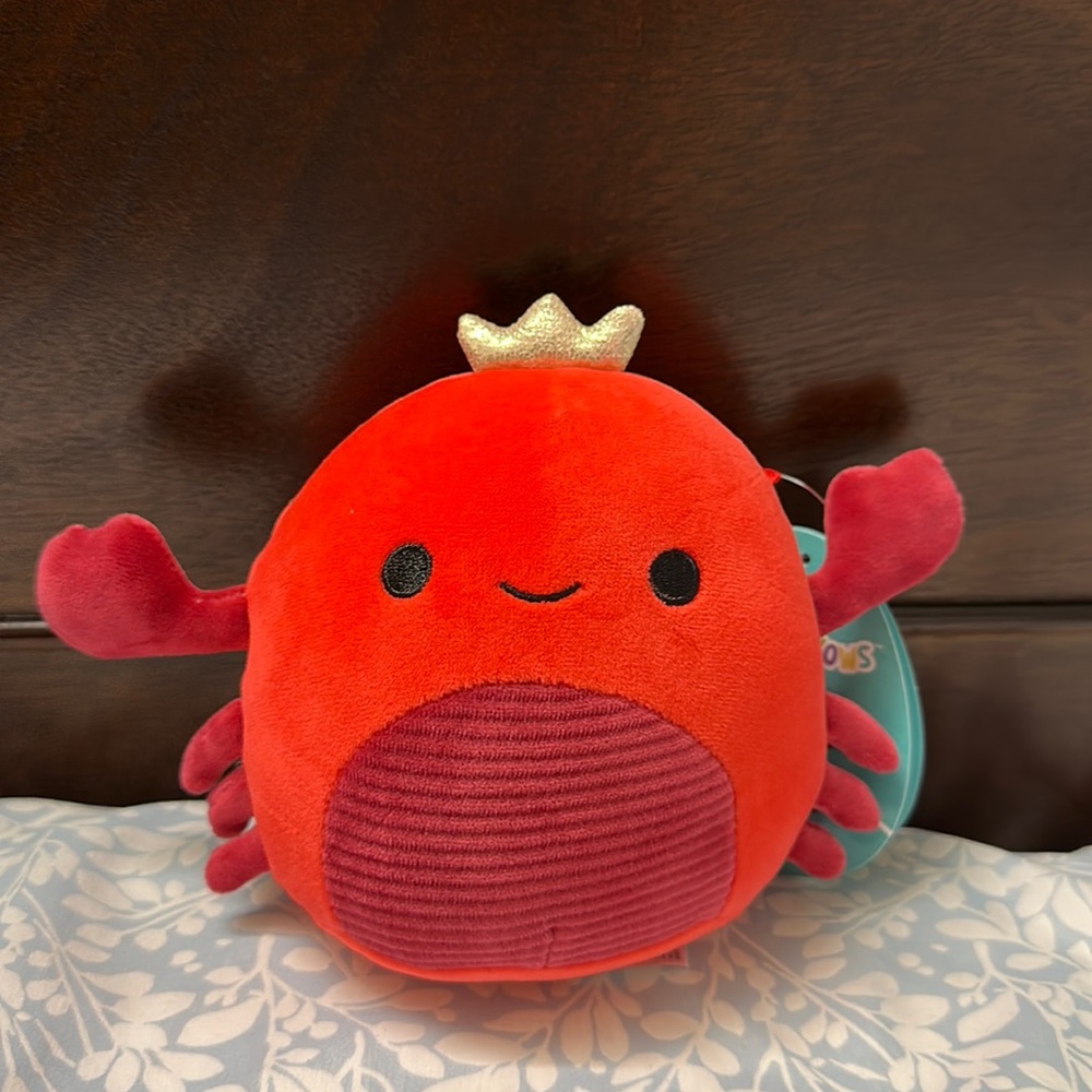 (NWT) Georgios the king crab squishmallow